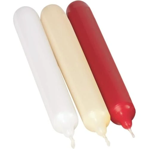 Détail de Gies Carton 104 Bougies Chandelles Champagne 180 mm