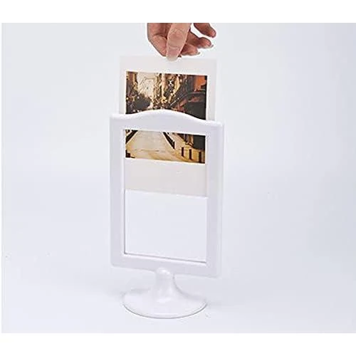 Zoom sur Cadres photo Rikyo, lot de 4, affichage double face, blanc