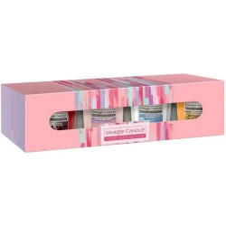YANKEE CANDLE 4 Bougies Votives, Cadeau Femme Noël