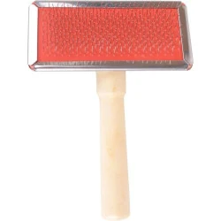 Brosse à tapis en bois Snugrugs, peau de mouton, naturel