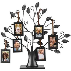 Arbre généalogique décoratif, cadre photo familial, 39 arbres