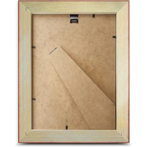 Détail de Cadre Photo Bois Vintage Doré Affa Frames