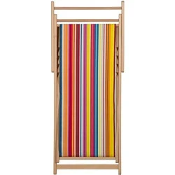 Chaise longue chilienne Jour de Fête, Toiles du Soleil