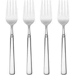 Fourchettes à salade Oneida Easton, lot de 4, inox
