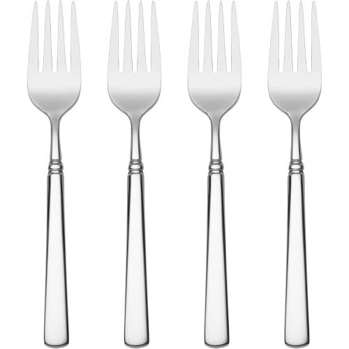 Fourchettes à salade Oneida Easton, lot de 4, inox - Vue principale