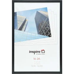 Cadre photo plexiglas Hampton Frames, noir, OXF1624NGX