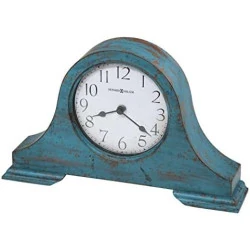 Horloge de Cheminée Howard Miller Tamson Vintage, Base Feutrée en Bois