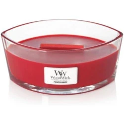 Bougie Woodwick Elipse Grenade, Parfum Envoûtant
