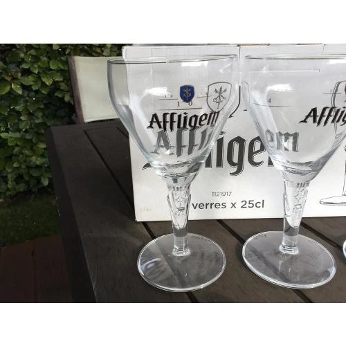 Détail de Affligem Verres à bière, Lot de 6, 25 cl