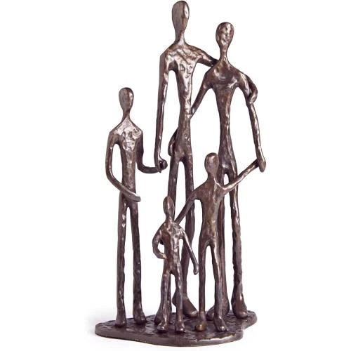 Danya B, Étagère Sculpture Métal, Famille Cinq Personnes - Vue principale