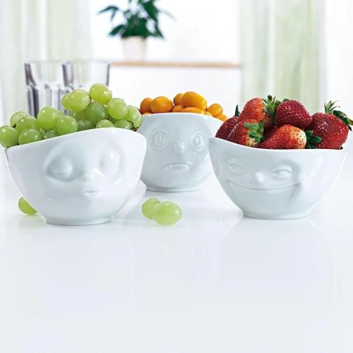 Détail de Mug Grinsend Porcelaine 500 ml Blanc Fabriqué Allemagne
