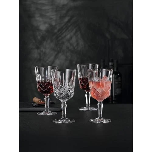 Zoom sur Nachtmann Noblesse 4 Verres Cocktail Cristal Transparent