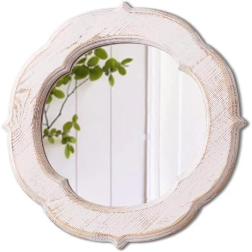 Miroir mural moderne LOSOUR, décoratif rétro, rond - Vue principale