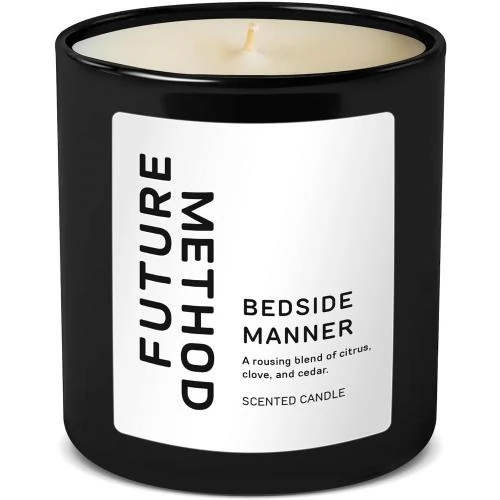 Bougie de chevet FUTURE METHOD, cire coco, agrumes, 70h - Vue principale