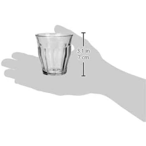 Détail de Duralex, Pack 4 Gobelets Picardie 13Cl, Verre Durable