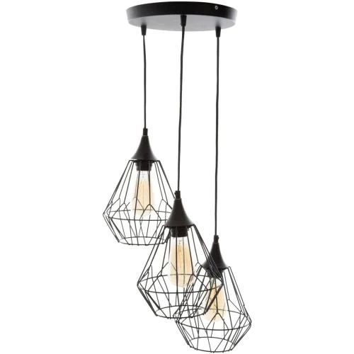 Suspension Filaire Kaore Noire, Métal, Atmosphera - Vue principale
