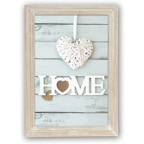 Cadre Photo Bois Beige, Décoration Intérieure Élégante - Vue principale