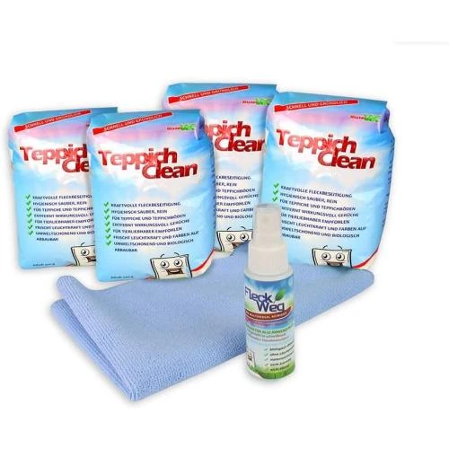 Poudre Nettoyage Tapis, Chiffon Microfibre, Anti Taches - Vue principale