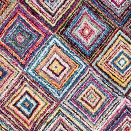 Zoom sur Tapis Salon Multicolore Rectangulaire 160x230cm 2623