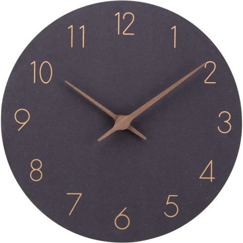 Horloge murale rétro bois quartz silencieuse Warminn - Vue principale