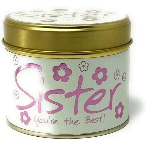 Zoom sur Bougie parfumée Lily Flame Sister, ambiance apaisante