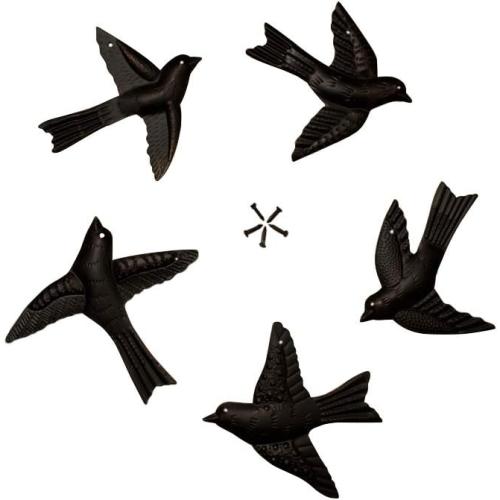 Présentation de Présentation Décorations murales 3D Oiseaux métal, Haute Collage