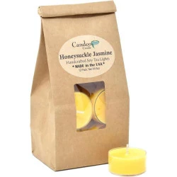 Bougies Soja Parfumées Chevrefeuille Jasmin Candeo Candle