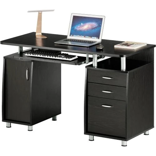 Station de travail Techni Mobili, bureau ordinateur expresso - Vue principale