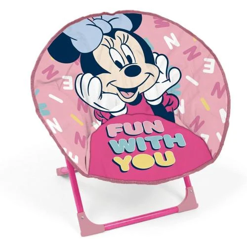 Siège pliable Minnie Mouse, design Lune, ARDITEX - Vue principale