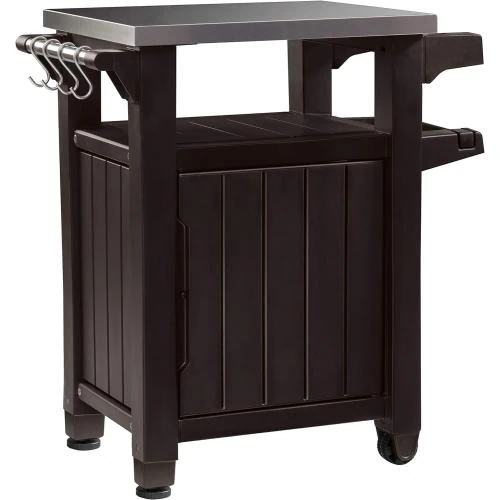 Keter Table d'appoint Marron Barbecue Pequeño - Vue principale