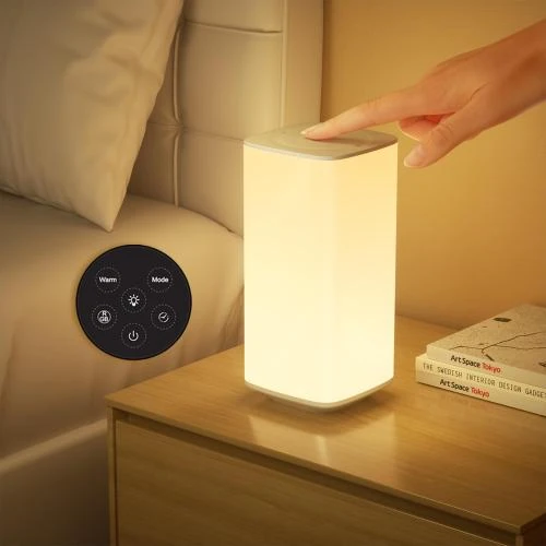 Lampe Chevet Tactile Enfant, 256 Couleurs, Rechargeable - Vue principale