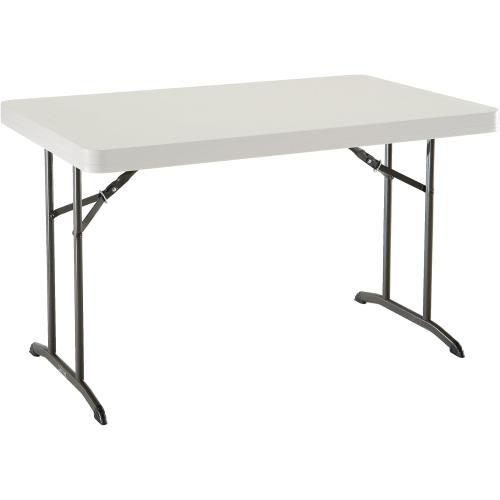 Présentation de Présentation Table Pliante Beige Lifetime, Pratique, Durable, Polyvalente