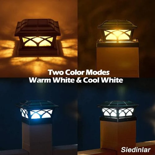 Détail de Lampe Solaire Extérieur LED, Étanche, 2 Modes, Lot 2