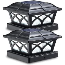 Lampe Solaire Extérieur LED, Étanche, 2 Modes, Lot 2