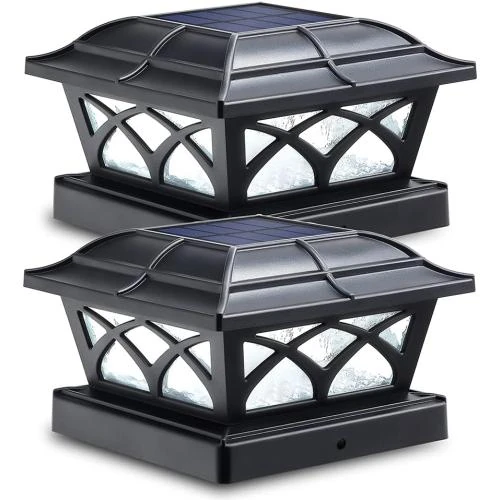 Lampe Solaire Extérieur LED, Étanche, 2 Modes, Lot 2 - Vue principale