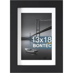 Cadre Photo Classique 13x18cm, Affichage Horizontal Vertical