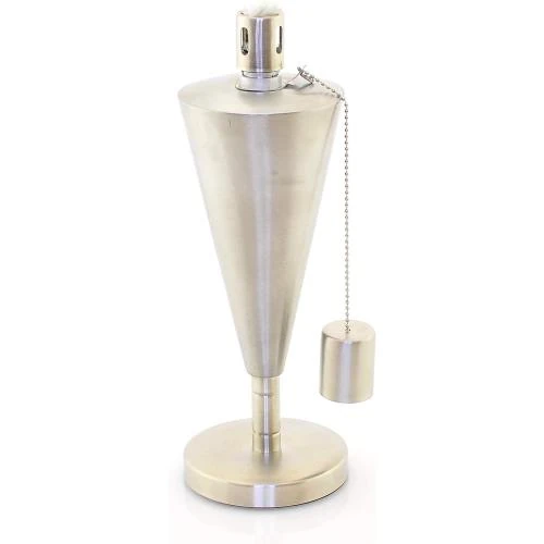Détail de Torches de jardin Hansa, acier inoxydable, citronnelle, lot 3