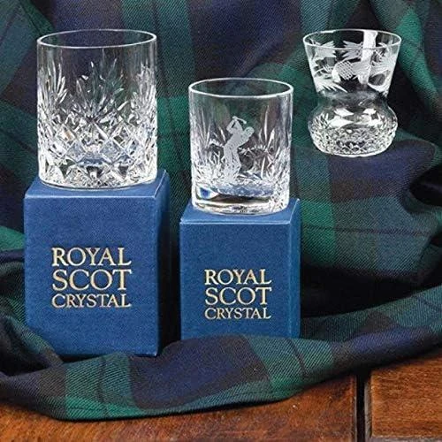 Zoom sur Royal Scot Crystal Verre à Shot Kintyre, Cristal Écossais