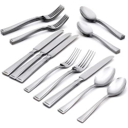 Oneida 20PC Butler Sets, Argent, Couverts Élégants