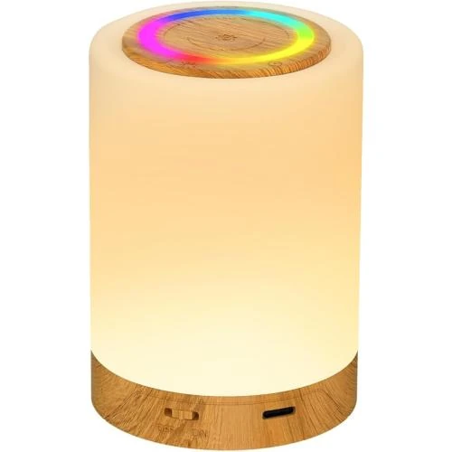 Lampe Chevet Tactile LED ZOVHYYA, 11 Couleurs Rechargeable - Vue principale