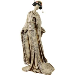 Sculpture de Table Geisha Femme Japonaise Touch of Class