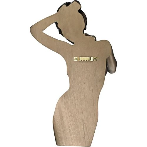 Zoom sur Sculpture Murale Femme Nue Bronze Design Toscano