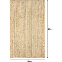 Tapis Jute Naturel Fait Main Ripaz, Décoration Intérieure
