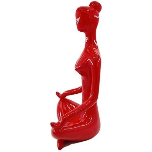 Zoom sur Figurines Yoga Abstraites, Statues Modernes Hotstatues