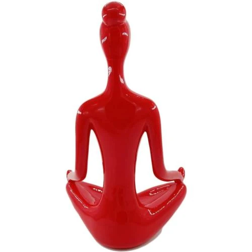 Détail de Figurines Yoga Abstraites, Statues Modernes Hotstatues