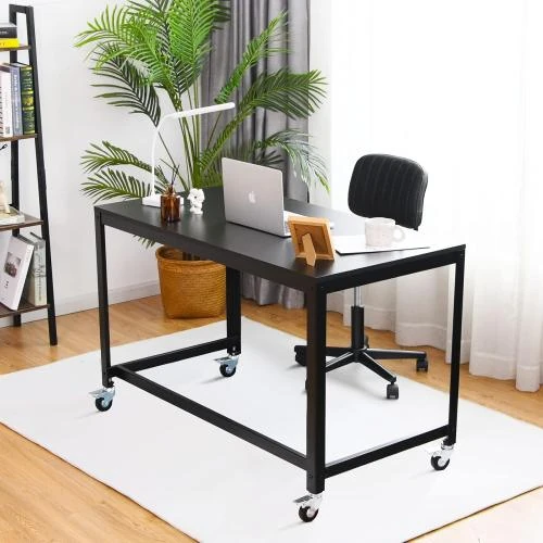 Détail de Bureau Informatique LIFEZEAL Bois, Acier, Style Industriel