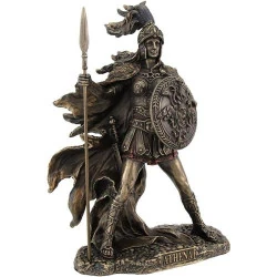 Statue Veronese Design Athena, Déesse Sagesse, Guerre