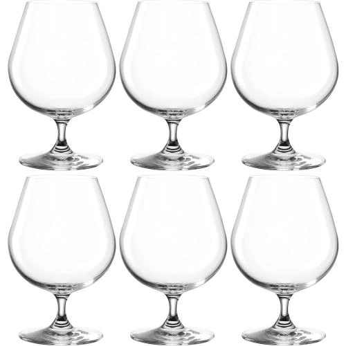 Set 6 Verres Cognac Leonardo, Ciao, Élégance Verre - Vue principale
