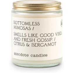 Bougie en pot verre Mimosas, Anecdote Candles