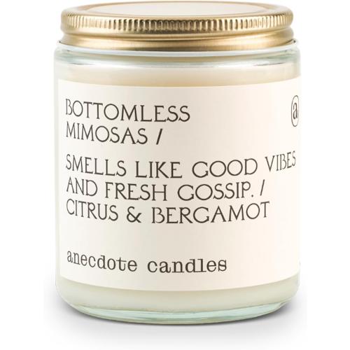 Présentation de Présentation Bougie en pot verre Mimosas, Anecdote Candles